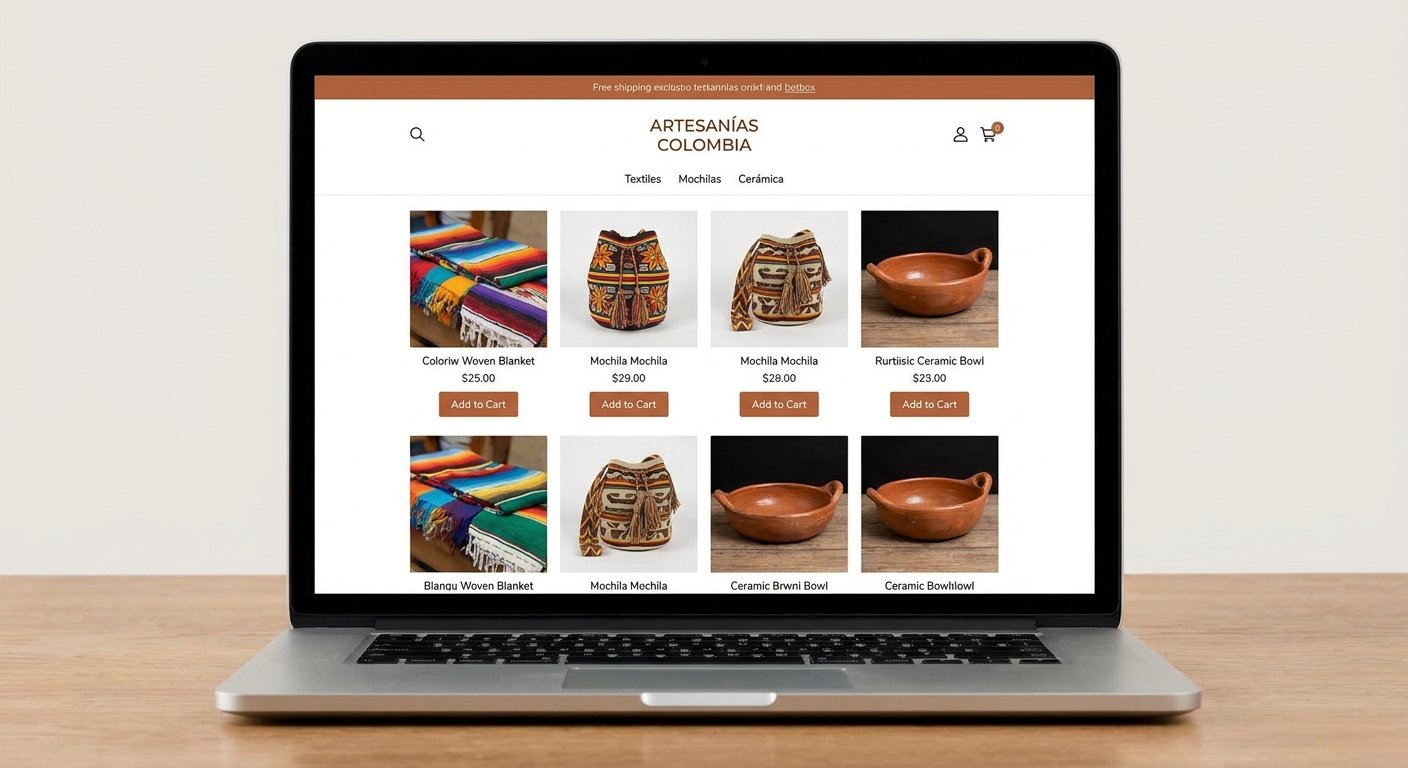Página Web para artesanos