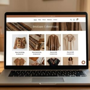 Tienda Virtual para Boutique de Ropa Colombia