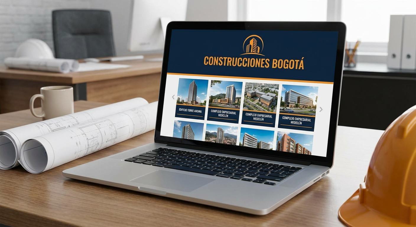 Página Web para Construcción