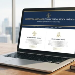 Página Web para Abogados